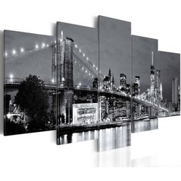 Canvas-taulu Artgeist Black and white glimpse, eri kokoja