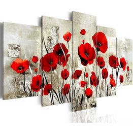 Canvas-taulu Artgeist Scarlet Field, eri kokoja