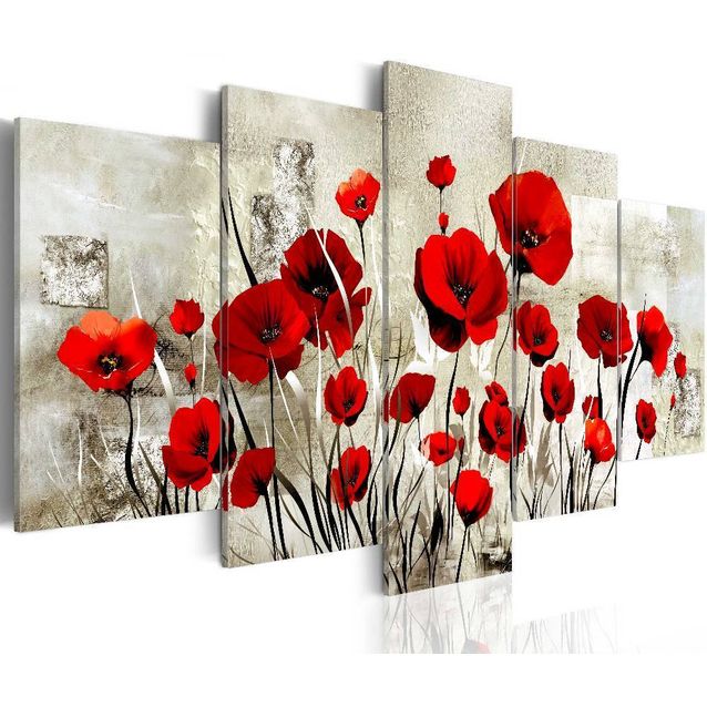 Taulu Artgeist Scarlet Field eri kokoja