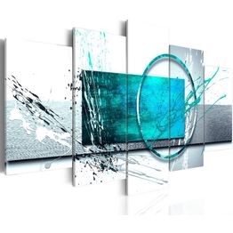 Canvas-taulu Artgeist Turquoise Expression, eri kokoja