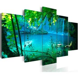 Canvas-taulu Artgeist Turquoise seclusion, eri kokoja