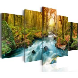 Canvas-taulu Artgeist Morning on the river, eri kokoja