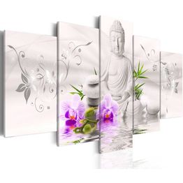 Canvas-taulu Artgeist White Buddha, eri kokoja