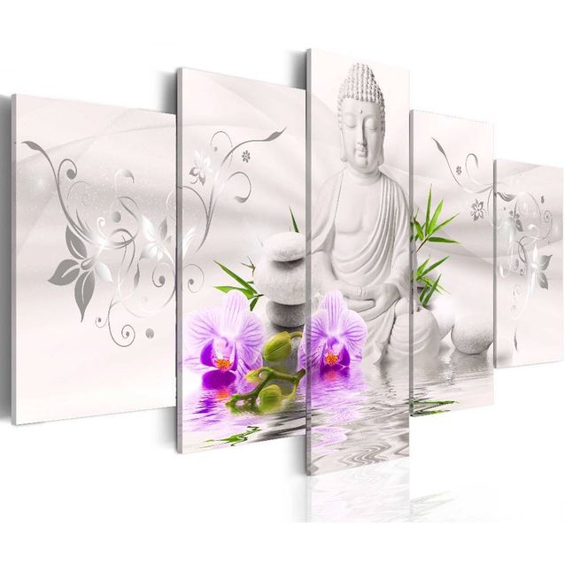 Taulu Artgeist White Buddha eri kokoja