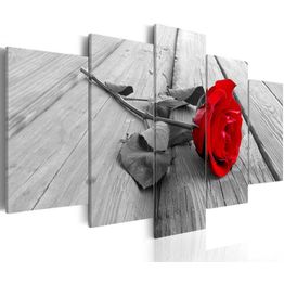 Canvas-taulu Artgeist Rose on Wood, eri kokoja