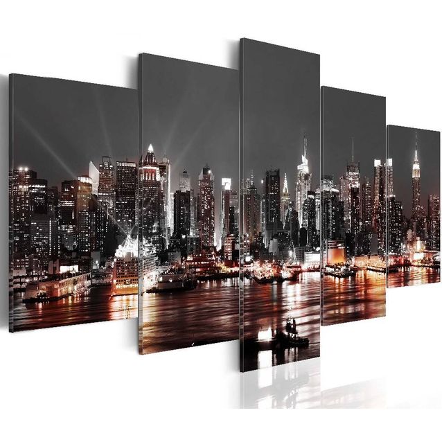 Taulu Artgeist Grey city eri kokoja