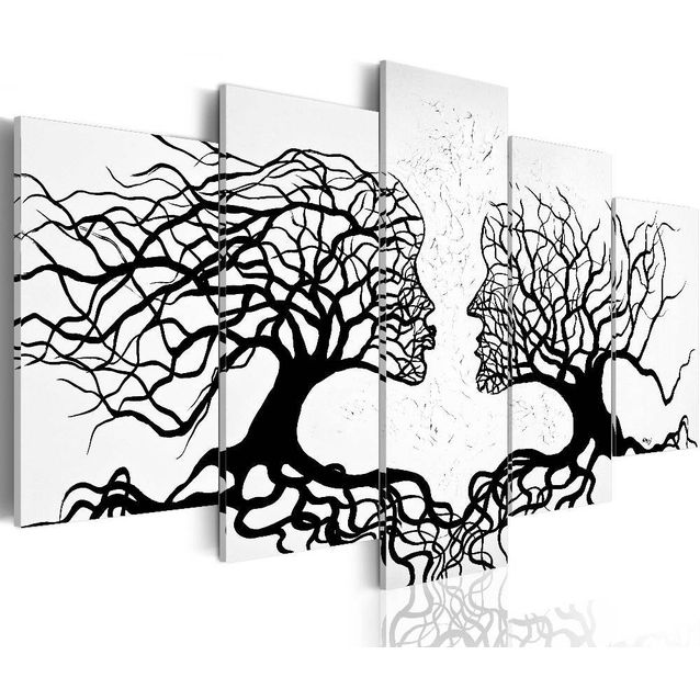 Taulu Artgeist The Kiss of the Wind eri kokoja