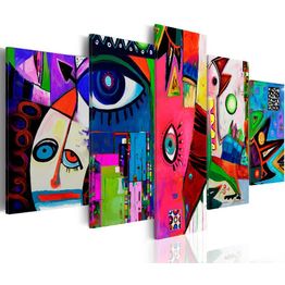 Canvas-taulu Artgeist Circus of everyday life, eri kokoja