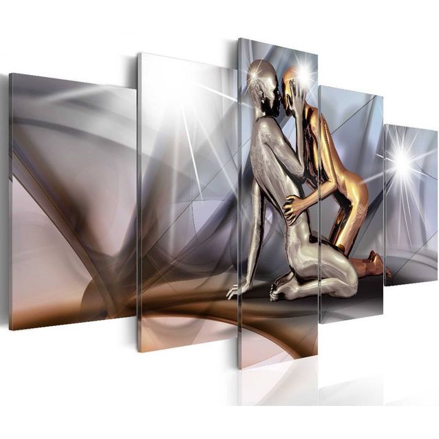 Taulu Artgeist Gold Couple eri kokoja