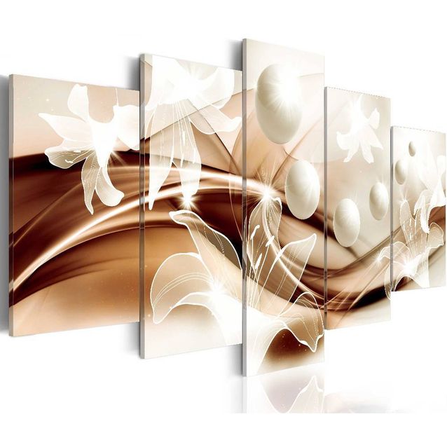 Taulu Artgeist Pearl Lilies In Bronze eri kokoja