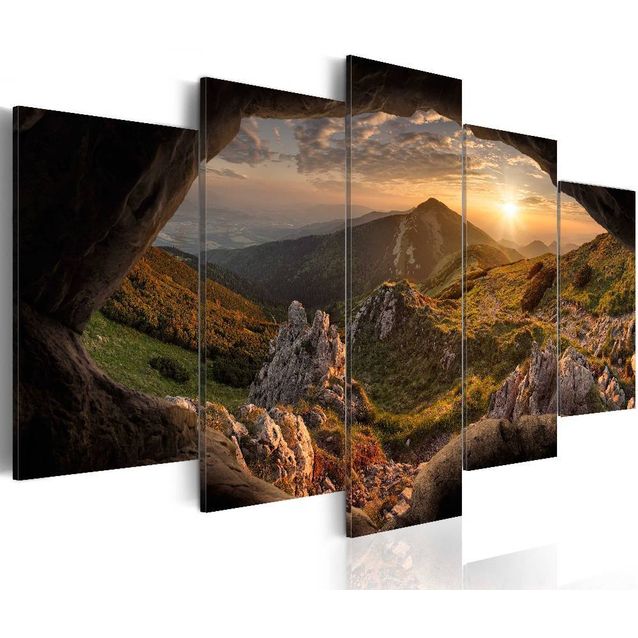 Taulu Artgeist Sunset in the Valley eri kokoja