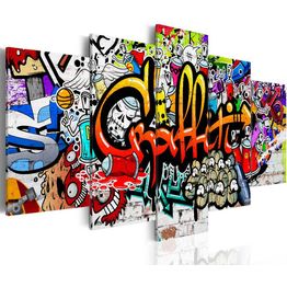 Canvas-taulu Artgeist Colourful Style, eri kokoja