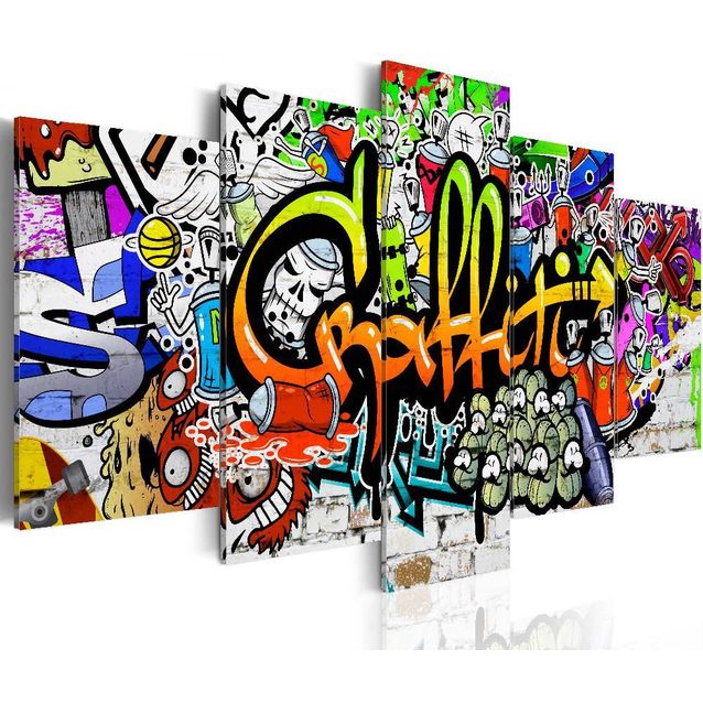 Taulu Artgeist Artistic Graffiti eri kokoja
