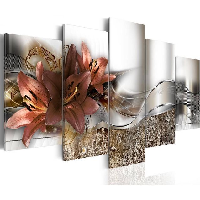 Taulu Artgeist Lily Marsala and Abstraction eri kokoja