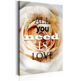 Canvas-taulu Artgeist Love Rose, 120x80cm