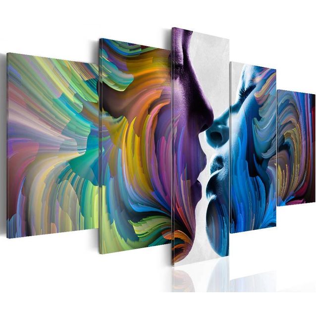 Taulu Artgeist Kiss of Colours eri kokoja