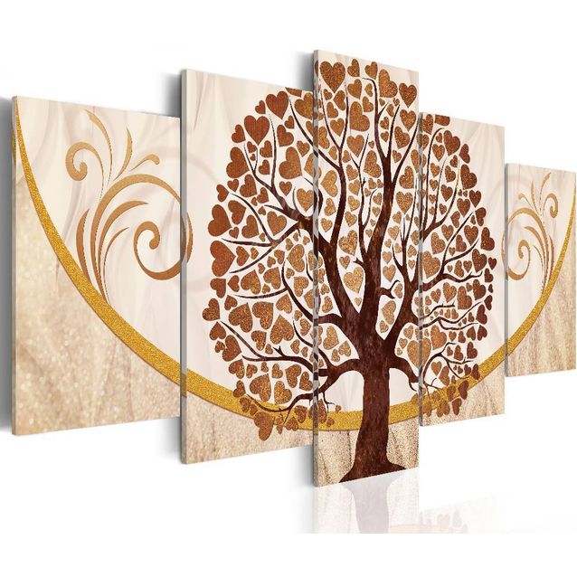 Taulu Artgeist The Golden Tree of Love eri kokoja