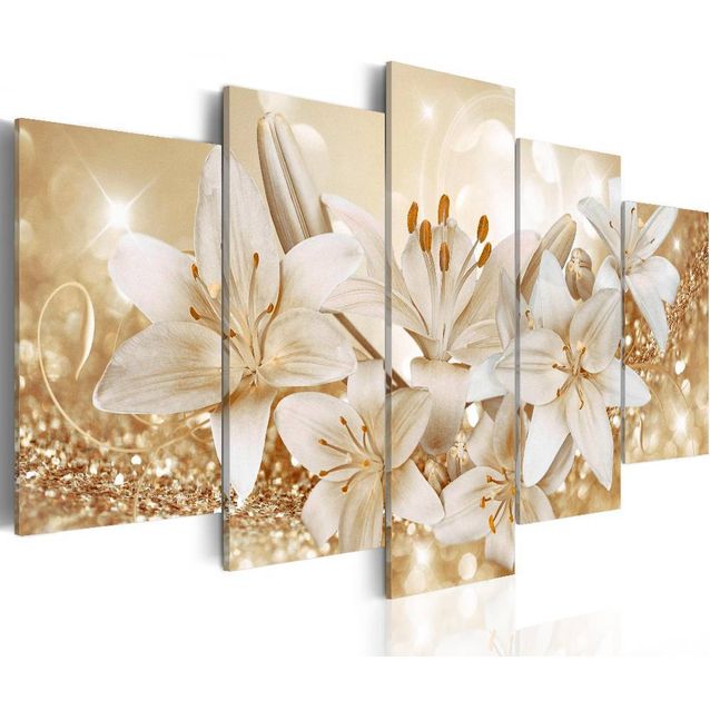 Taulu Artgeist Golden Bouquet eri kokoja