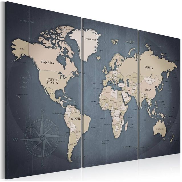 Taulu Artgeist Anthracitic World eri kokoja