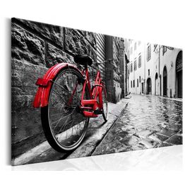 Canvas-taulu Artgeist Vintage Red Bike, eri kokoja