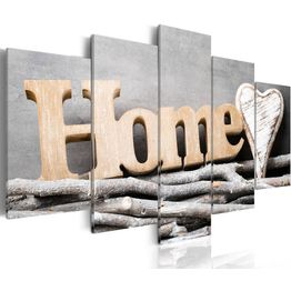 Canvas-taulu Artgeist Home: Forest Cottage, eri kokoja