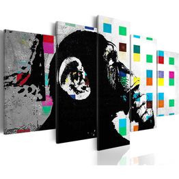 Canvas-taulu Artgeist The Thinker Monkey, eri kokoja