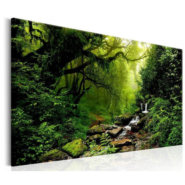 Taulu Artgeist Waterfall in the Forest eri kokoja
