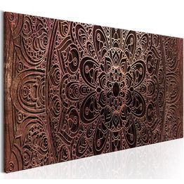 Canvas-taulu Artgeist Mandala: Amber Silence, eri kokoja