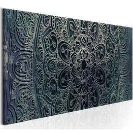 Canvas-taulu Artgeist Mandala: Malachite Calm, eri kokoja