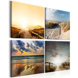 Canvas-taulu Artgeist On The Beach of Dreams, eri kokoja