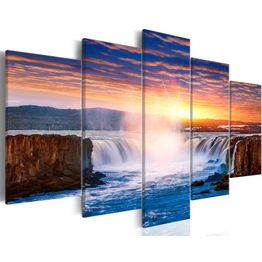 Canvas-taulu Artgeist Selfoss Waterfall, eri kokoja