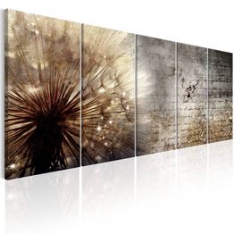Canvas-taulu Artgeist Beige Dandelion, 90x225cm