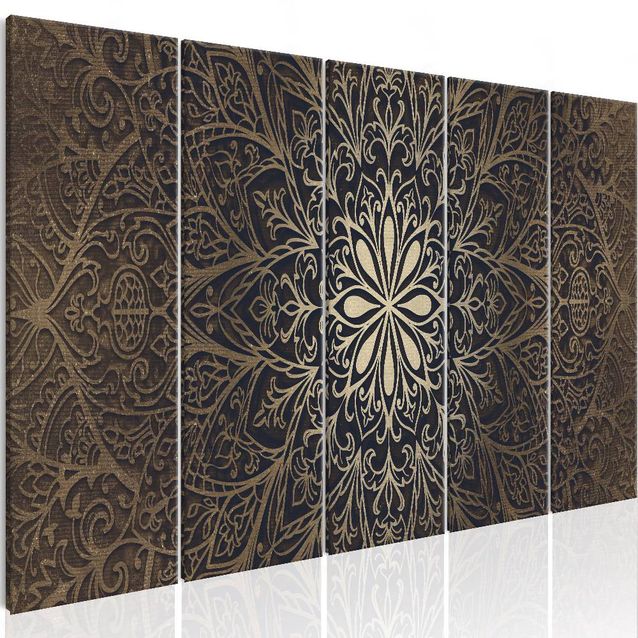 Taulu Artgeist Brown Mandala eri kokoja