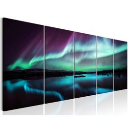 Canvas-taulu Artgeist Blue Ribbons I, eri kokoja