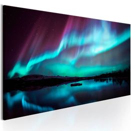 Canvas-taulu Artgeist Blue Ribbons, eri kokoja