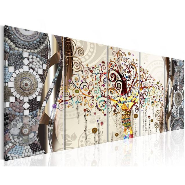 Taulu Artgeist Tree and Mosaic eri kokoja