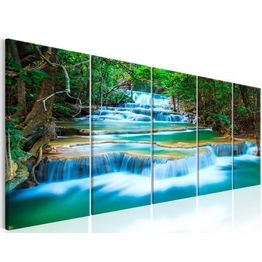 Canvas-taulu Artgeist Sapphire Waterfalls I, eri kokoja