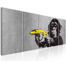 Canvas-taulu Artgeist Monkey and Banana, eri kokoja