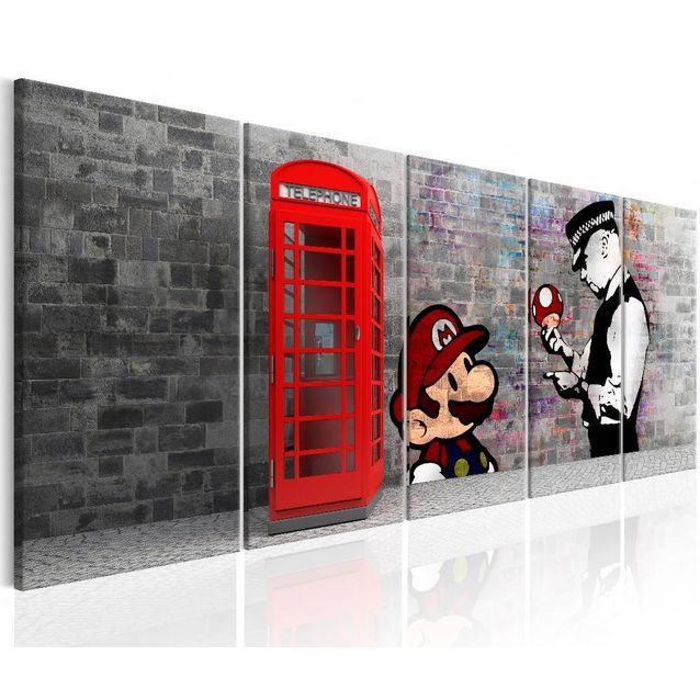 Taulu Artgeist Brick Graffiti I eri kokoja