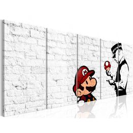 Canvas-taulu Artgeist Graffiti on Brick, eri kokoja