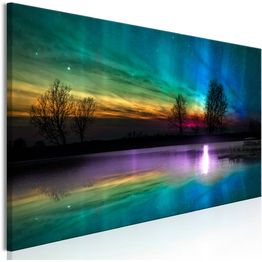 Canvas-taulu Artgeist Rainbow Aurora, eri kokoja