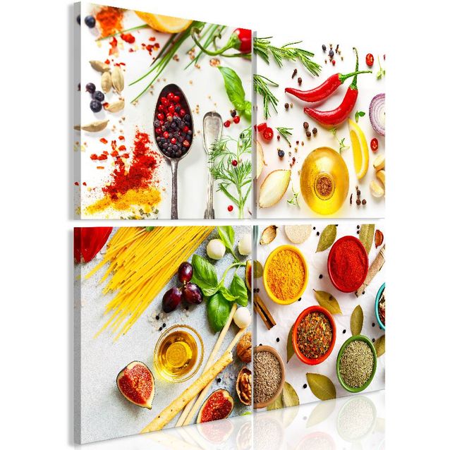 Taulu Artgeist Spices of the World eri kokoja