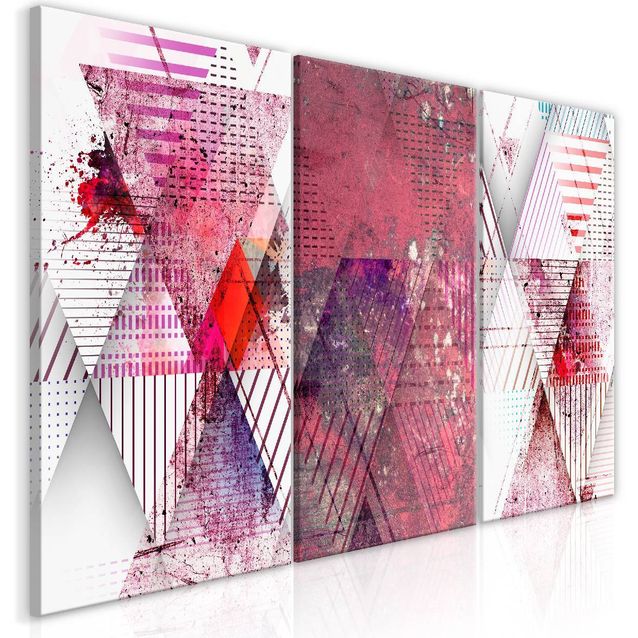 Taulu Artgeist Spring Layout, 3-osainen, 60x120cm