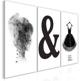 Canvas-taulu Artgeist Women's Style, 3-osainen, 60x120cm