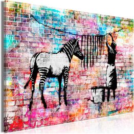 Canvas-taulu Artgeist Colourful Washing, eri kokoja