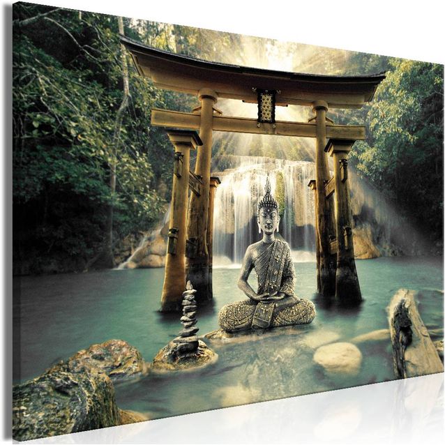 Taulu Artgeist Buddha Smile eri kokoja