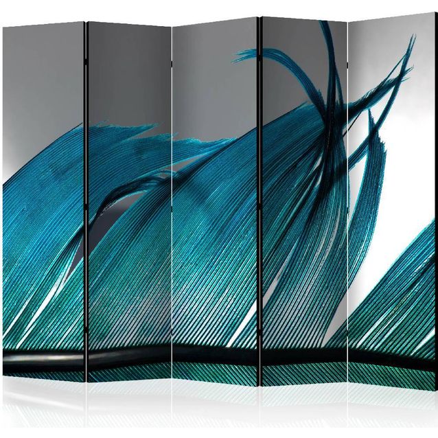 Sermi Artgeist Turquoise Feather II 225x172cm