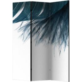 Sermi Artgeist Dark Blue Feather 135x172cm