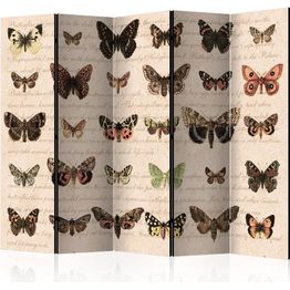 Sermi Artgeist Retro Style: Butterflies II 225x172cm