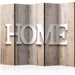 Sermi Artgeist Home on wooden boards 225x172cm